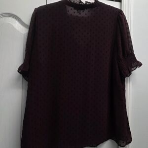 Tommy Hilfiger Deep Burgundy Blouse